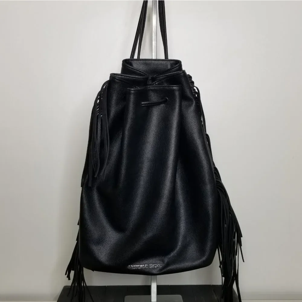Victoria's‎ Secret Faux Leather Fringe Back… - Picture 3 of 13